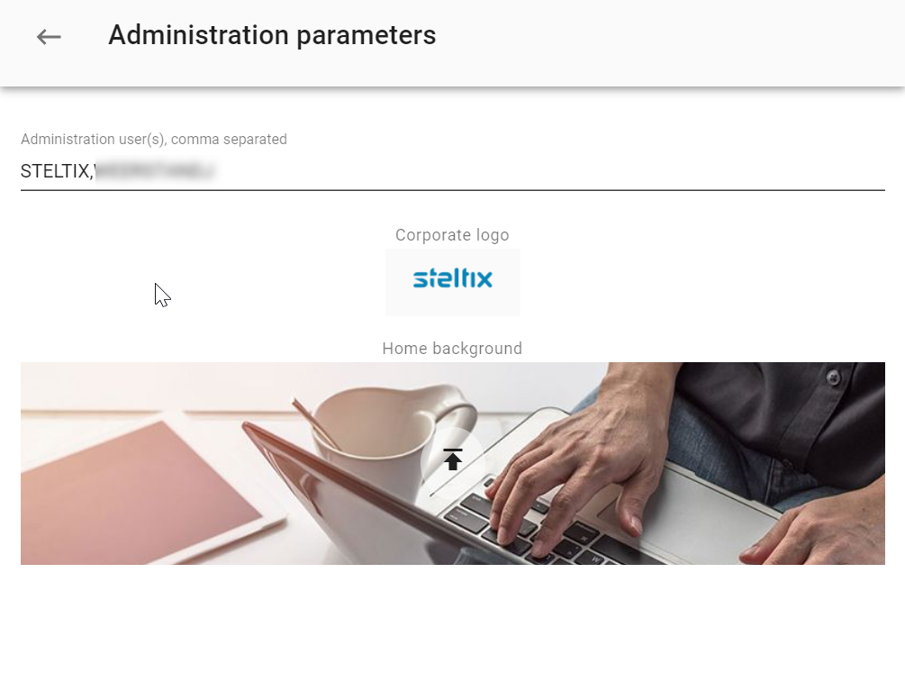 Appshare Administration parameters