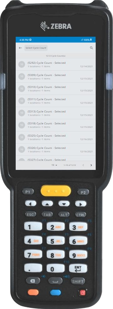 Cycle Count App